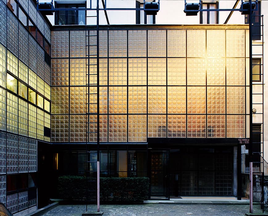 Pierre Chareau (French, 1883-1950) and Bernard Bijvoet (Dutch, 1889-1979), Maison de Verre, 1928-1932. Photograph © Mark Lyon