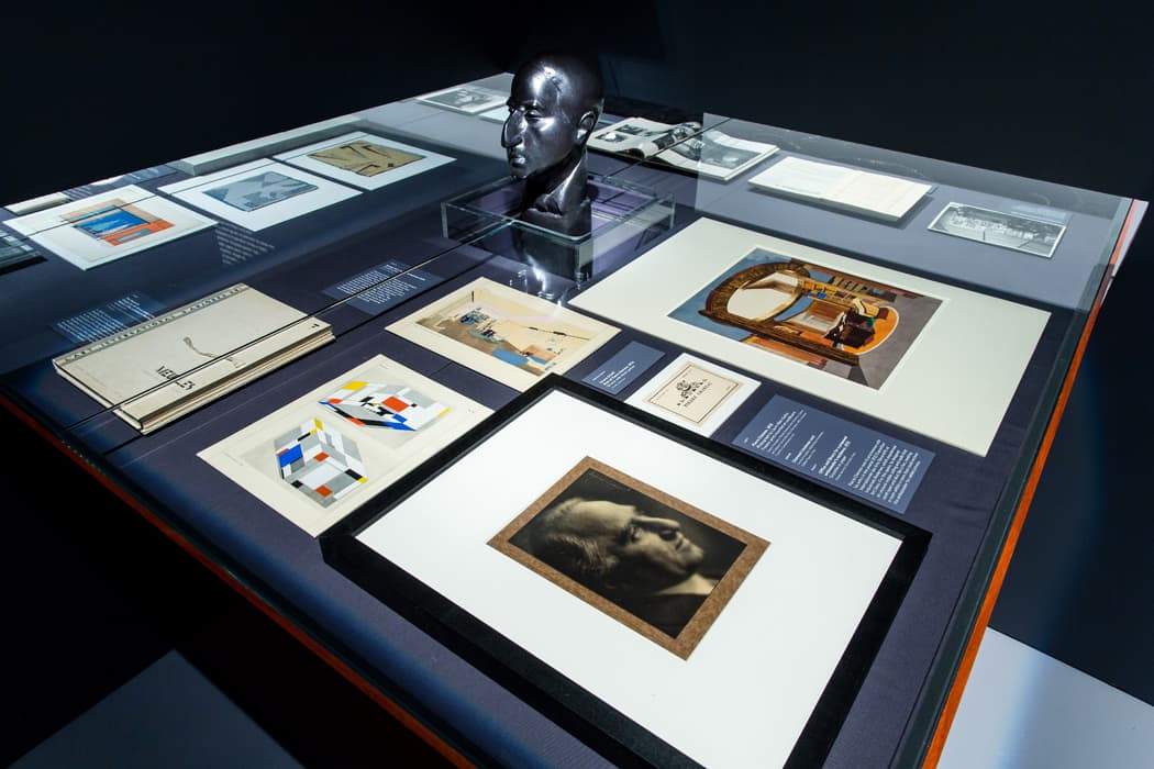 Installation view of the exhibition Pierre Chareau: Modern Architecture and Design, November 4, 2016 - March 26, 2017. The Jewish Museum, NY. Photo: Will Ragozzino/SocialShutterbug.com