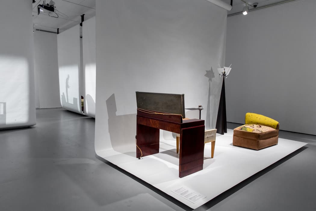 Installation view of the exhibition Pierre Chareau: Modern Architecture and Design, November 4, 2016 - March 26, 2017. The Jewish Museum, NY. Photo: Will Ragozzino/SocialShutterbug.com