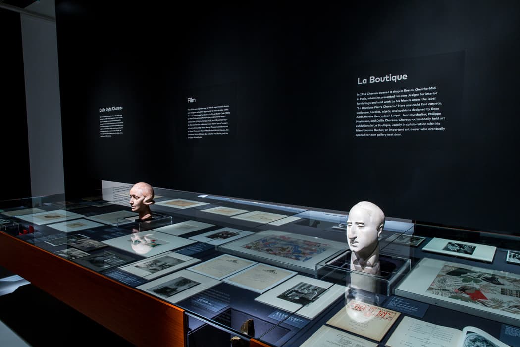 Installation view of the exhibition Pierre Chareau: Modern Architecture and Design, November 4, 2016 - March 26, 2017. The Jewish Museum, NY. Photo: Will Ragozzino/SocialShutterbug.com