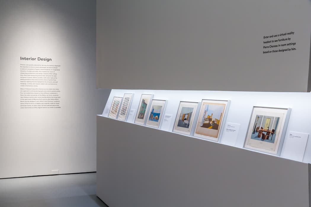 Installation view of the exhibition Pierre Chareau: Modern Architecture and Design, November 4, 2016 - March 26, 2017. The Jewish Museum, NY. Photo: Will Ragozzino/SocialShutterbug.com