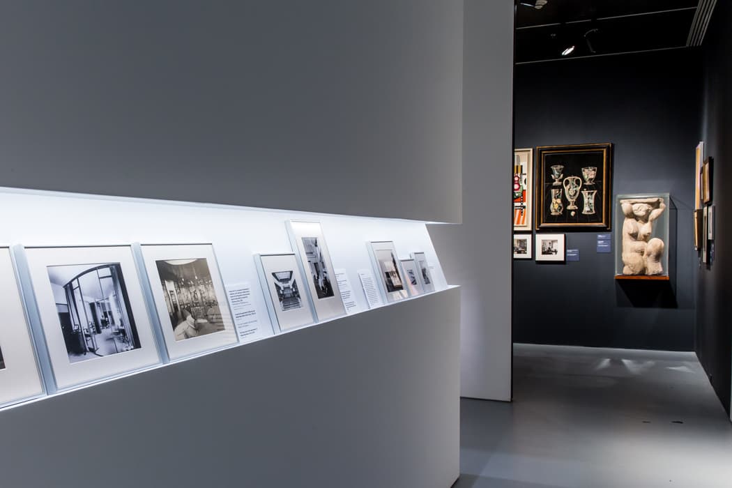 Installation view of the exhibition Pierre Chareau: Modern Architecture and Design, November 4, 2016 - March 26, 2017. The Jewish Museum, NY. Photo: Will Ragozzino/SocialShutterbug.com