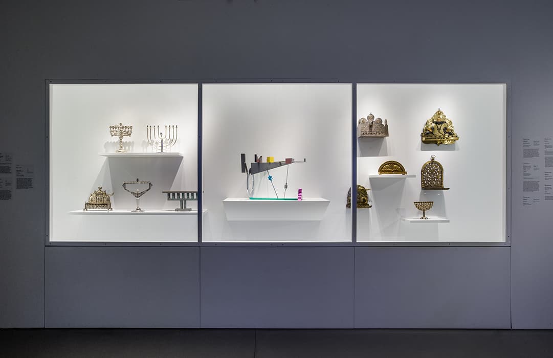 Installation view of Scenes from the Collection. The Jewish Museum, New York. Photo by: Jason Mandella