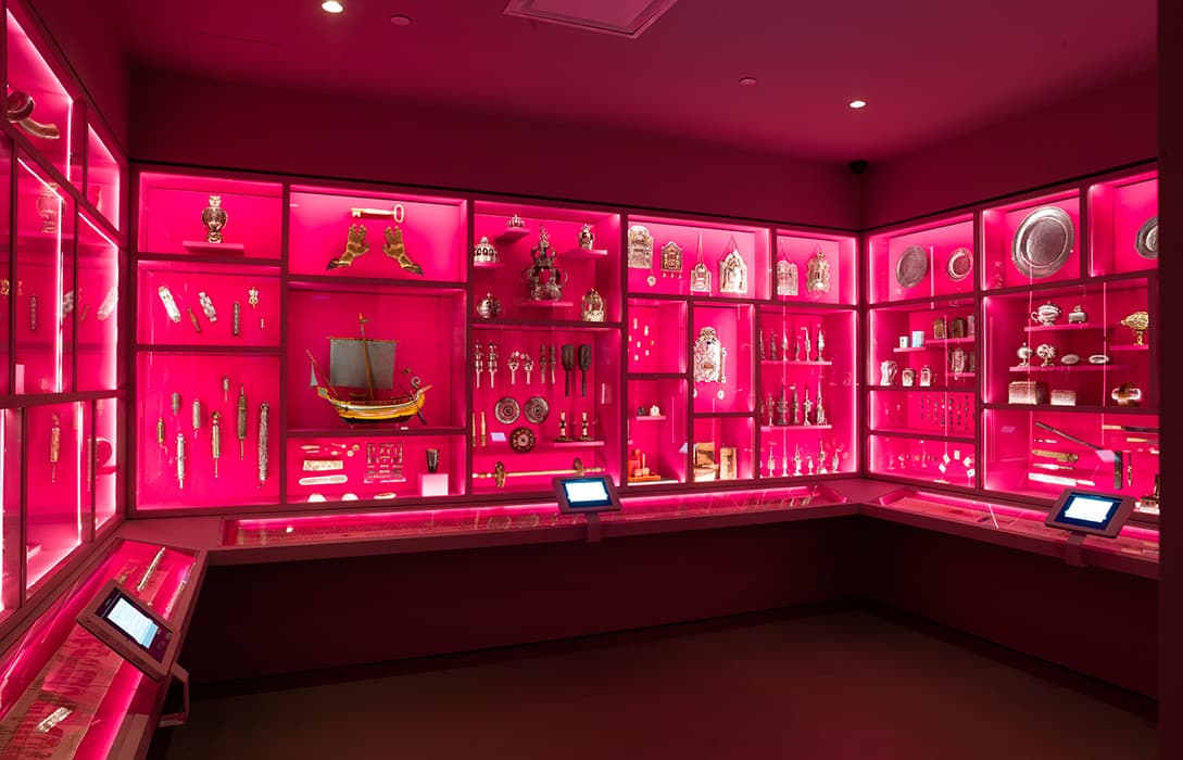 Installation view of Scenes from the Collection. The Jewish Museum, New York. Photo by: Jason Mandella