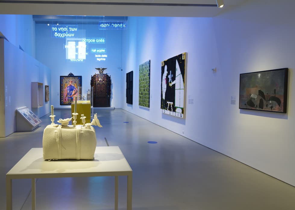 Installation view of Scenes from the Collection. The Jewish Museum, New York. Photo by: Jason Mandella