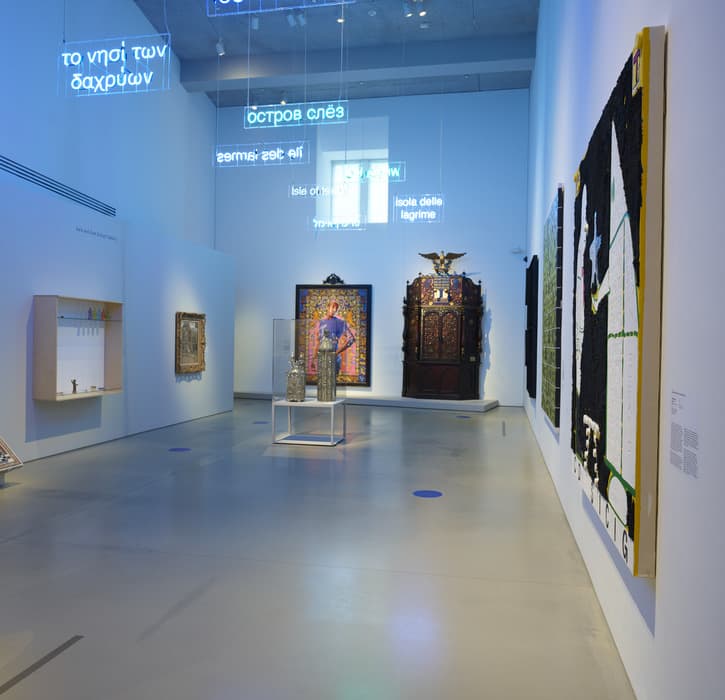 Installation view of Scenes from the Collection. The Jewish Museum, New York. Photo by: Jason Mandella