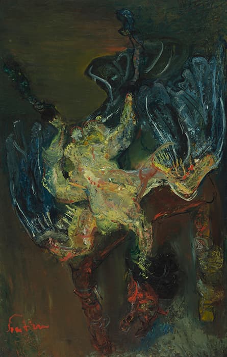Chaim Soutine, Dead Fowl, 1926, oil on canvas. Art Institute of Chicago, Joseph Winterbotham Collection, 1937.167. Artwork © Artists Rights Society (ARS), New York; Image provided by the Art Institute of Chicago / Art Resource, NY