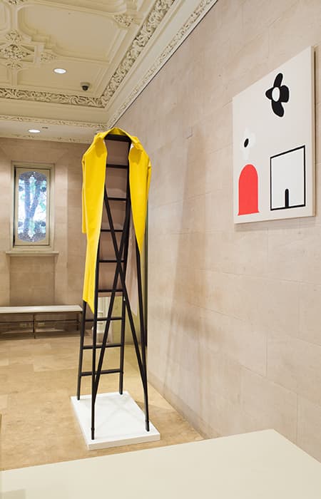 Installation view of the exhibition Math Bass: Crowd Rehearsal. November 3, 2017 - March 18, 2018. Photo by: Jason Mandella