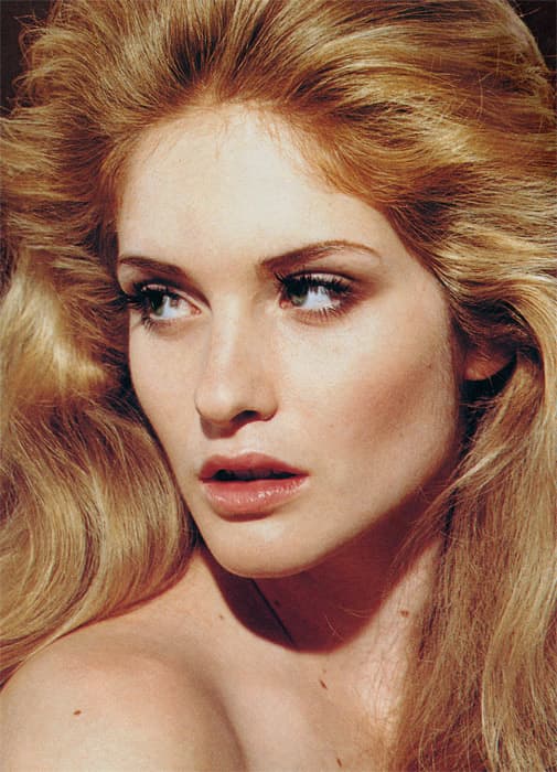 B FASHION 

Collier Schorr, Jennifer (Head), 2002-14. Pigment print
Private collection

This image encapsulates all of the stereotypical features of woman as an object of desire in twentieth-century mass media: teased blond hair, dramatic cheekbones, lips breathlessly parted. The model’s conformity to the ideal is so perfect that it is deadening. It is all but impossible to encounter her as a real person. Collier Schorr has worked as a commercial fashion photographer throughout her career, and she often makes use of the conventions of that genre in projects that explore the ways fashion traffics in desire.

Walter Benjamin saw this desire as a perverse aspect of the fetishistic worship of commodities. For bourgeois Parisians of the nineteenth century, the ever-shifting shapes of shirt collars and bustles, on view in the shop windows of the arcades, were enthralling, an exaltation of the material world. In fashion, the reduction of human beings to capitalist objects found its purest expression.