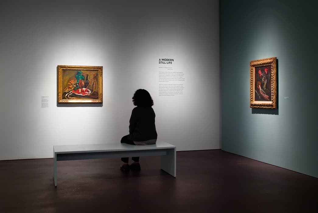 Installation view of the exhibition Chaim Soutine: Flesh, May 4 – September 16, 2018, The Jewish Museum, NY. Photo by: Jason Mandella