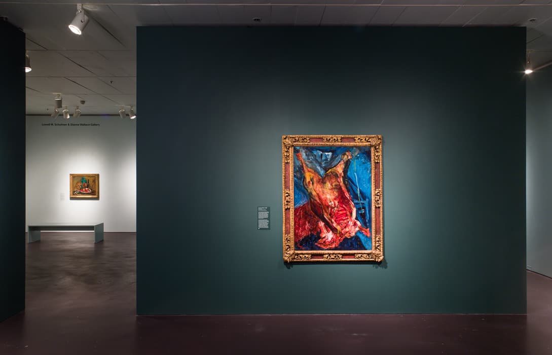 Installation view of the exhibition Chaim Soutine: Flesh, May 4 – September 16, 2018, The Jewish Museum, NY. Photo by: Jason Mandella