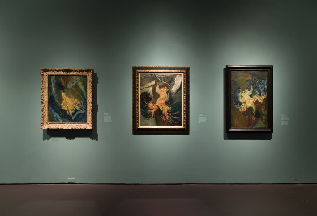 Installation view of the exhibition Chaim Soutine: Flesh, May 4 – September 16, 2018, The Jewish Museum, NY. Photo by: Jason Mandella