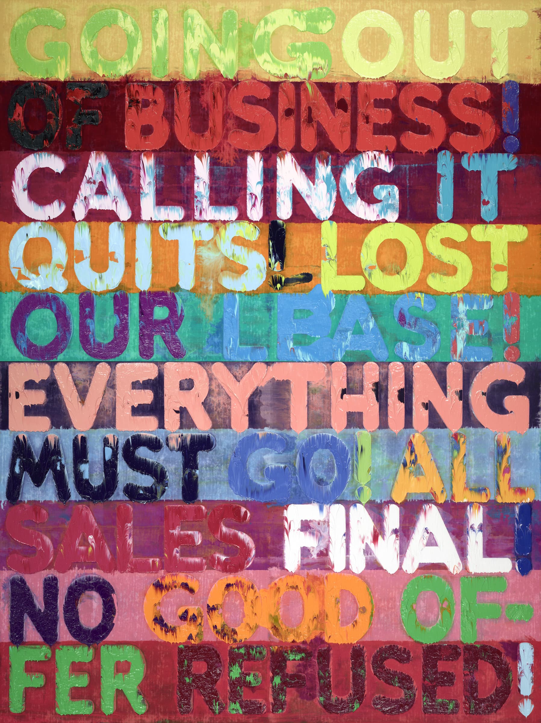 Mel Bochner: Strong Language Opens May 2, 2014
