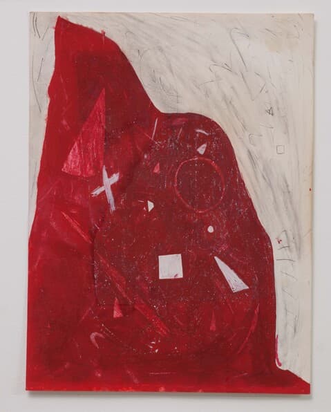 Anish Kapoor, Untitled, 1979–80, gesso and pigment on paper, 12.6 x 9.4 in. (32 x 24 cm). Collection of the Artist. © Anish Kapoor. All Rights Reserved, DACS, London/ ARS, NY 2025